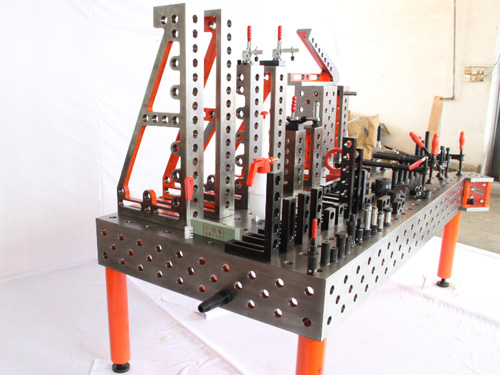 三维柔性组合焊接平台