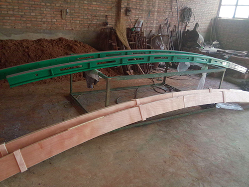 零号段对弧样板