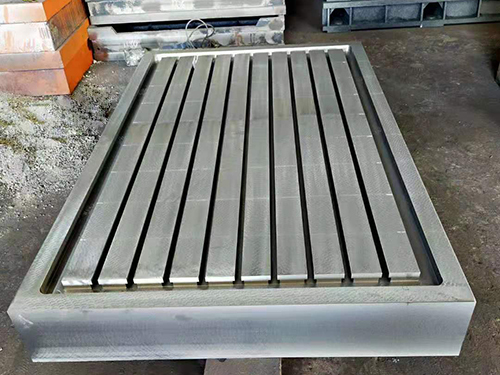 带水槽铸铁平板